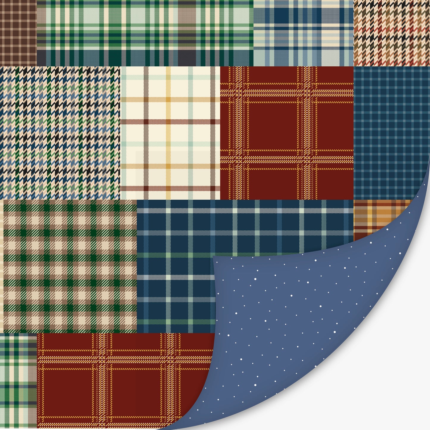 Double Lush Velvet Plaid-Venture Club