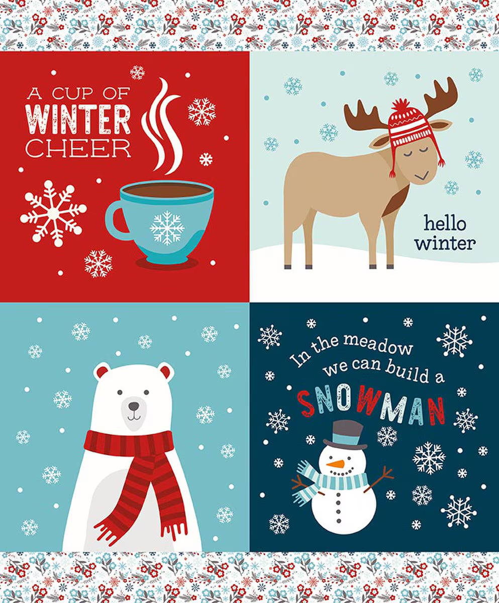 A Perfect Winter Winter Cheer Panel - PRE-ORDER