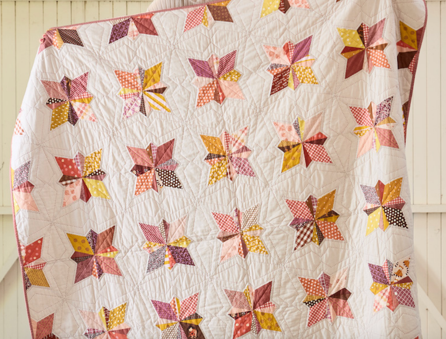 Gathered by Jen Kingwell- Hazel Quilt Kit - PRE-ORDER – Threads of