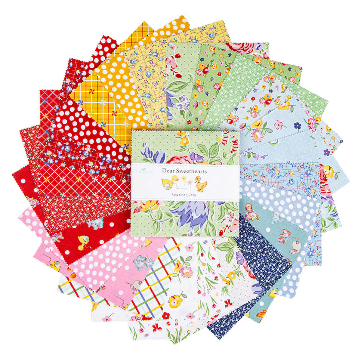 Dear Sweethearts 5 Inch Stacker, 42 Pcs.