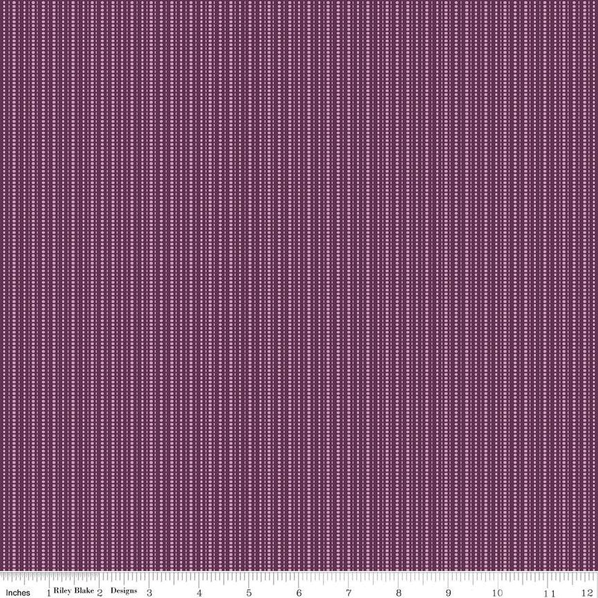 Juju's Petals Stripes Purple