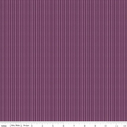 Juju's Petals Stripes Purple