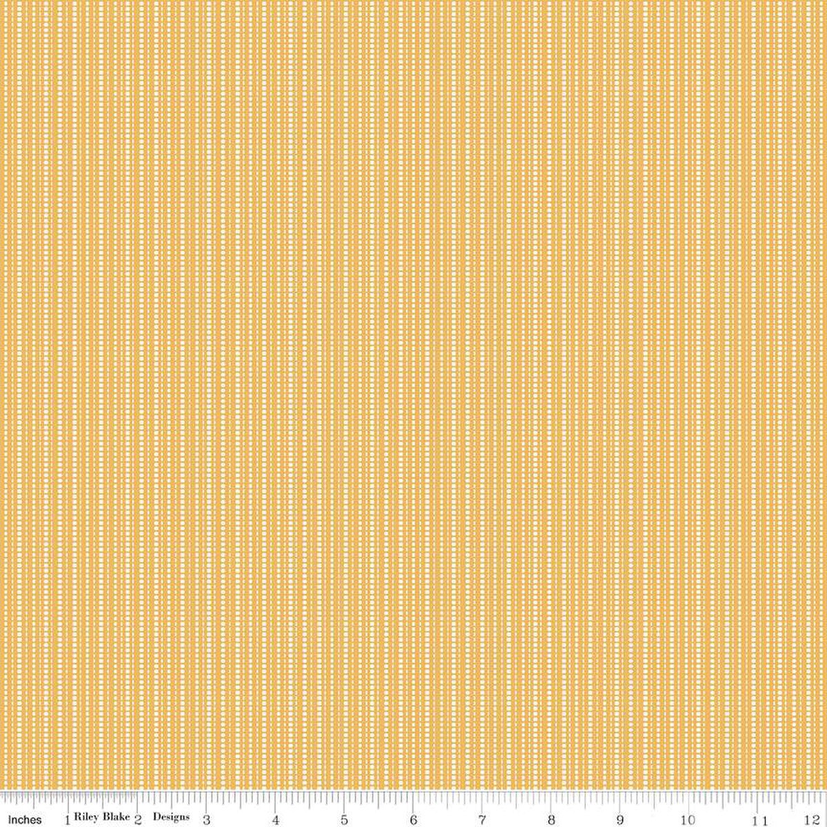 Juju's Petals Stripes Yellow