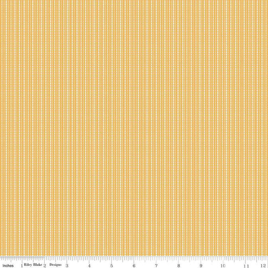 Juju's Petals Stripes Yellow