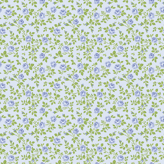 Hydrangeas in the Garden Tossed Floral Powder