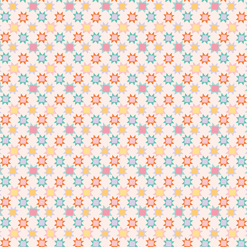 Patchwork Stars Latte