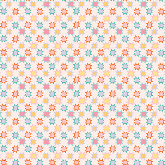 Patchwork Stars Latte