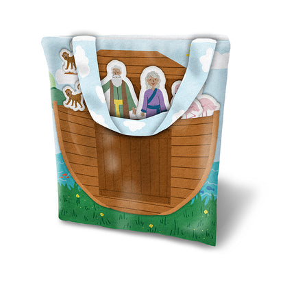 Two by Two 36" x 48" Noah's Ark Quiet Book Felt Panel