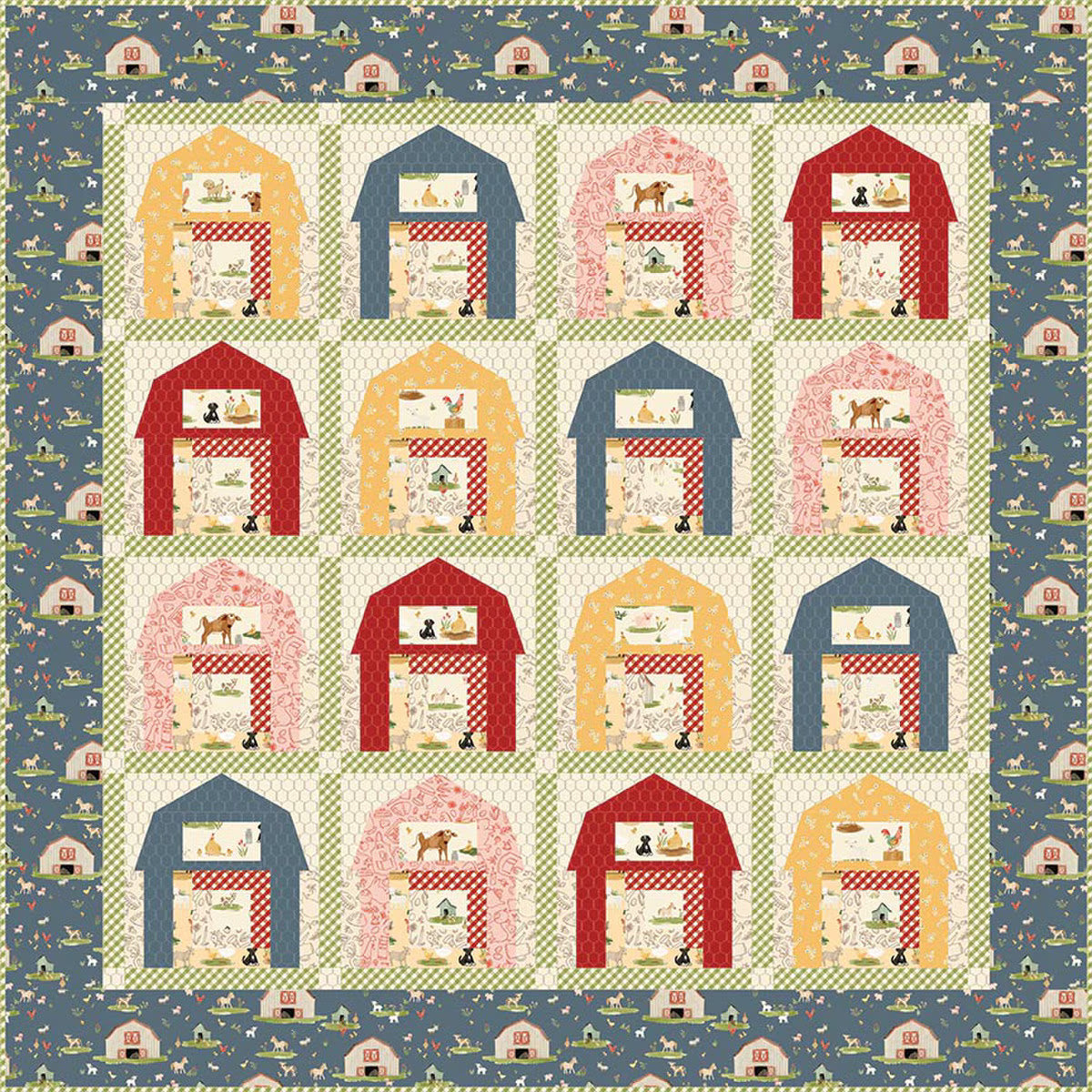 I Spy Farm Quilt Kit - PRE-ORDER