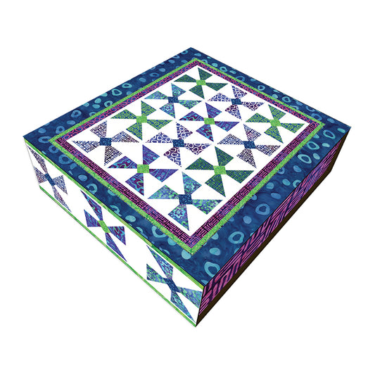 Batiks Bold in Bloom Quilt Kit