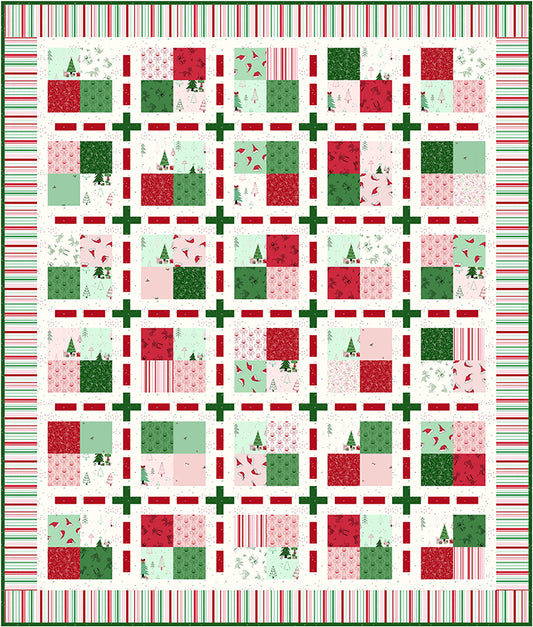 4-Patch Charm Quilt Pattern