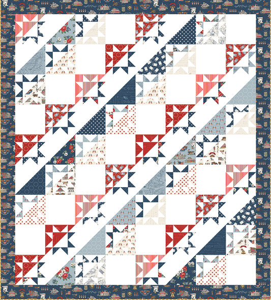 Stars and Stripes Quilt Pattern
