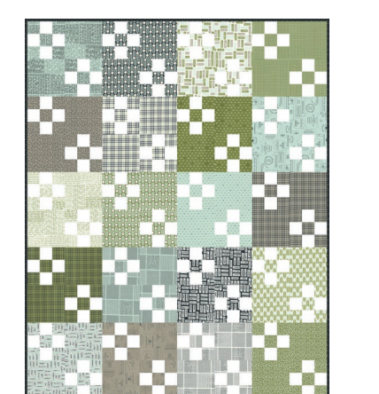 Four Patch Quilt Kit - Patchwork
