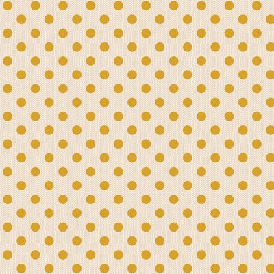 Creating Memories Woven- Polkadot Yellow