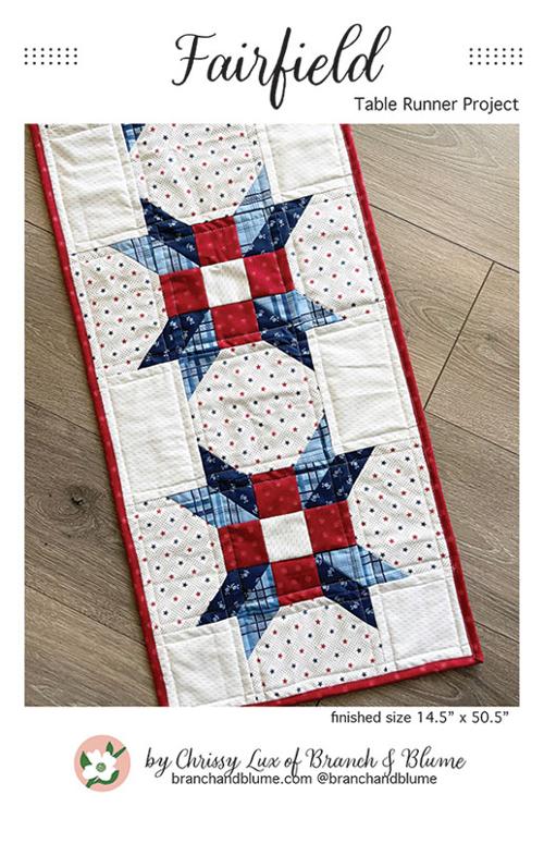 Fairfield Table Runner Quilt Kit - PRE-ORDER